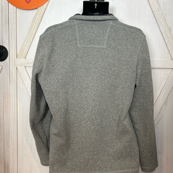 G.H. Bass & Co. Men's Heather Gray Shirt Jacket 0119 - Picture 5 of 5